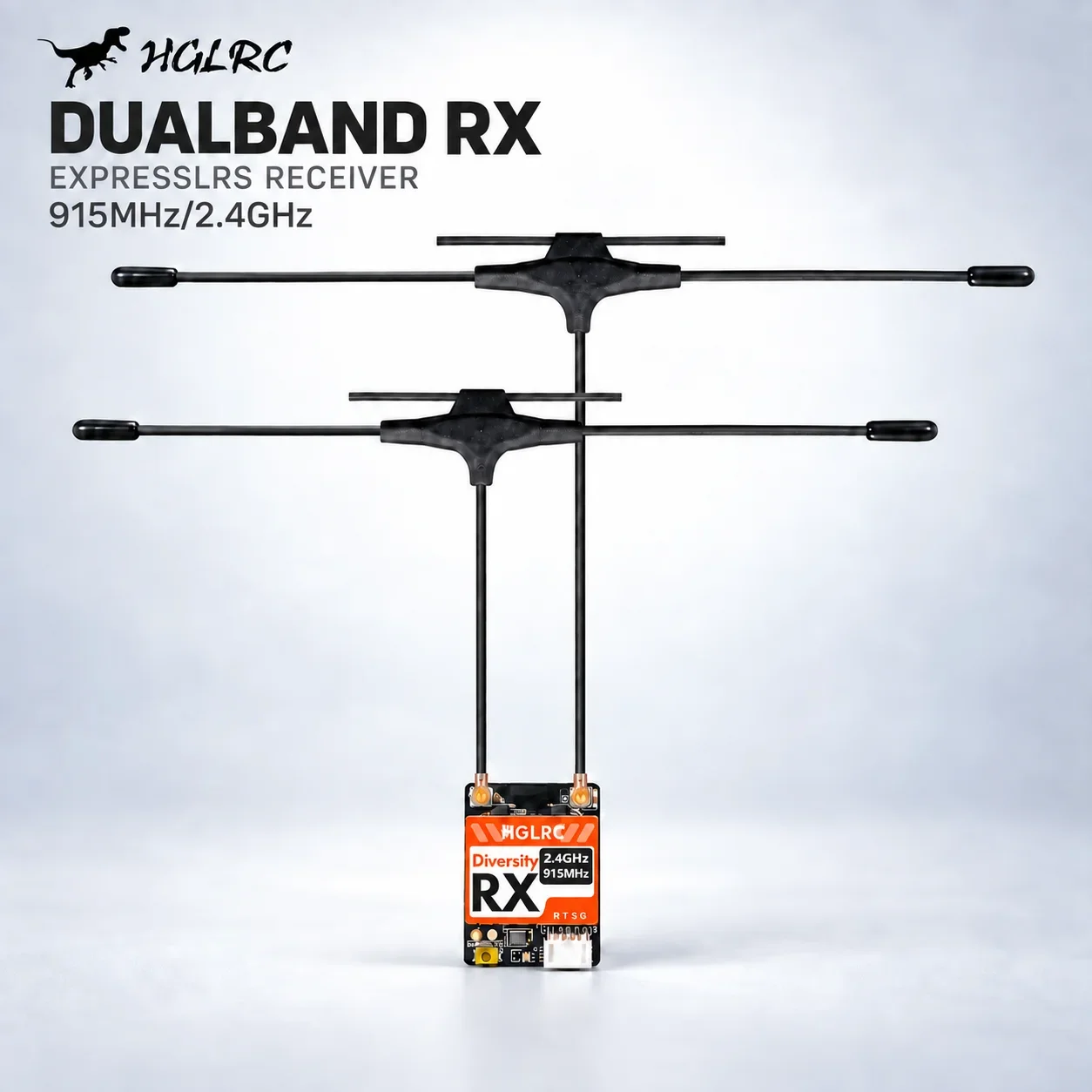 Drone Antenna - Receptor HGLRC Dualband RX ExpressLRS 915MHz