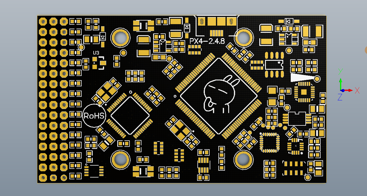 Drone Power Distribution Board - Controlador de Voo Pixhawk 2.4.8 PRO