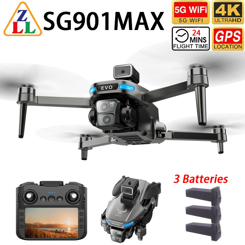 Drone Gps Mount - Drone ZLL SG901MAX com GPS, WIFI