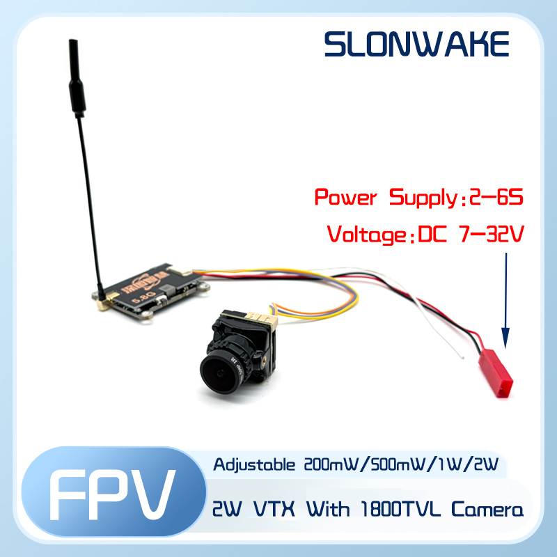 Transmissor VTX SLONWAKE 5.8G  - Drone Frame avaliação e preço