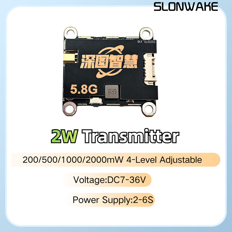 Transmissor VTX SLONWAKE 5.8G  - Drone Frame avaliação e preço