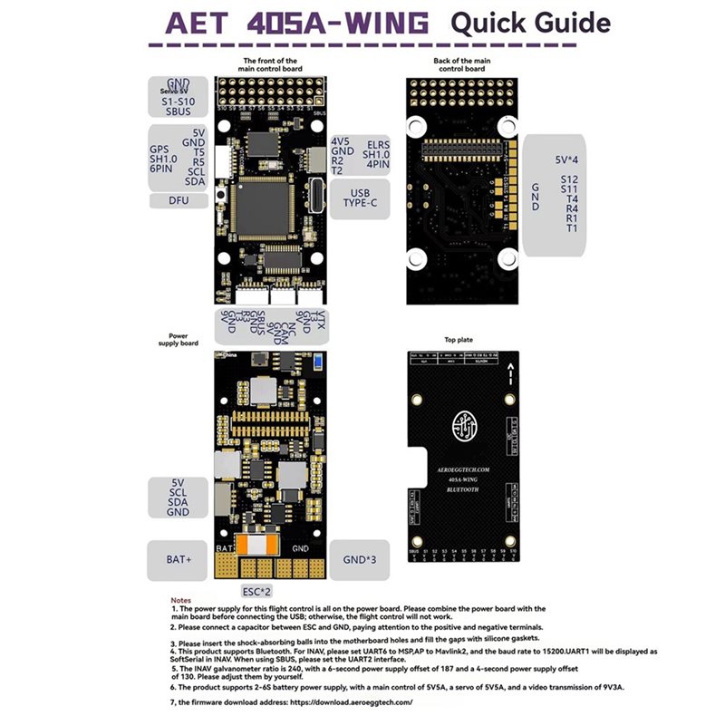 Controlador de Voo Y44A F405 p - Drone Gps Module avaliação e preço