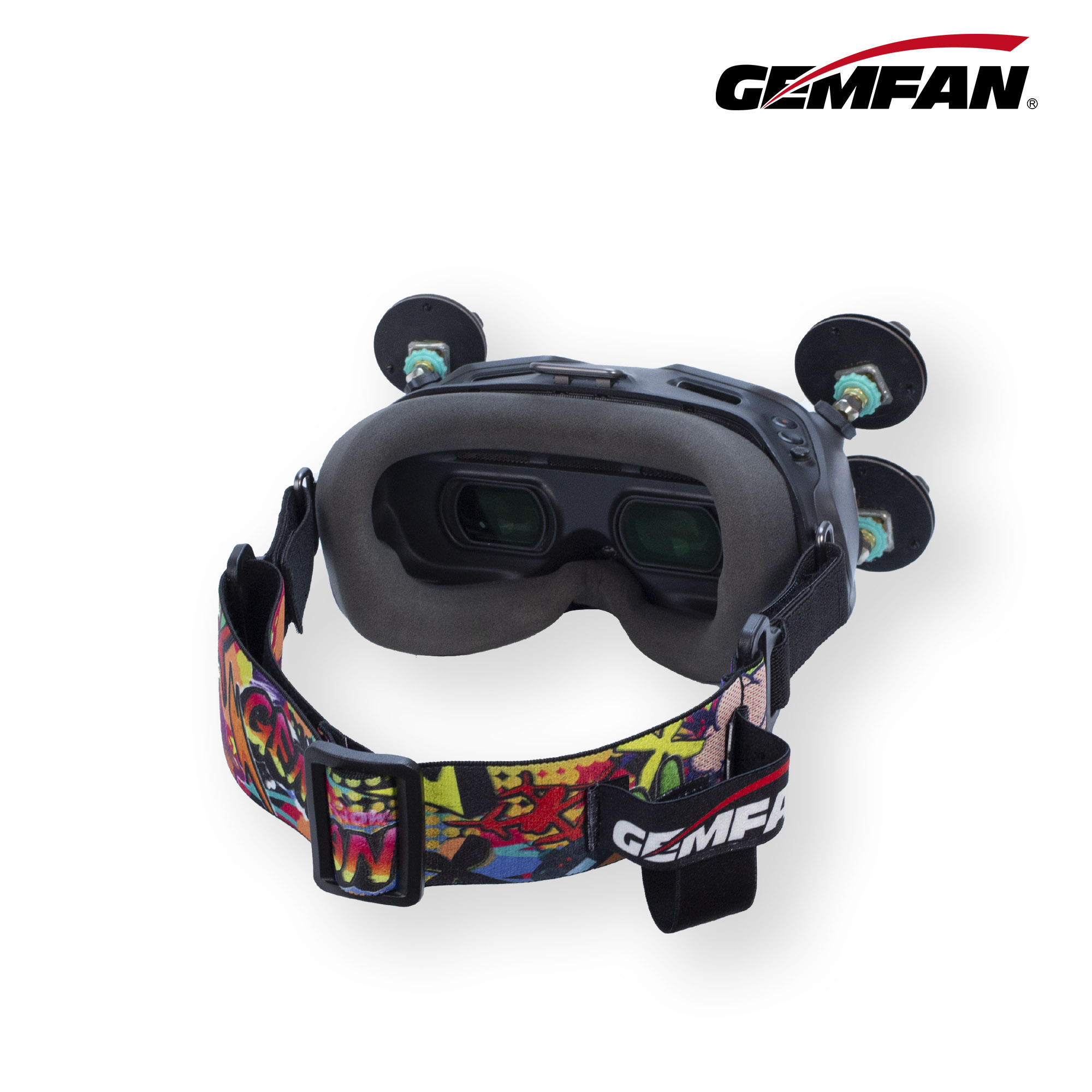 Gemfan goggle bateria cinta fp - Drone Battery Strap avaliação e preço