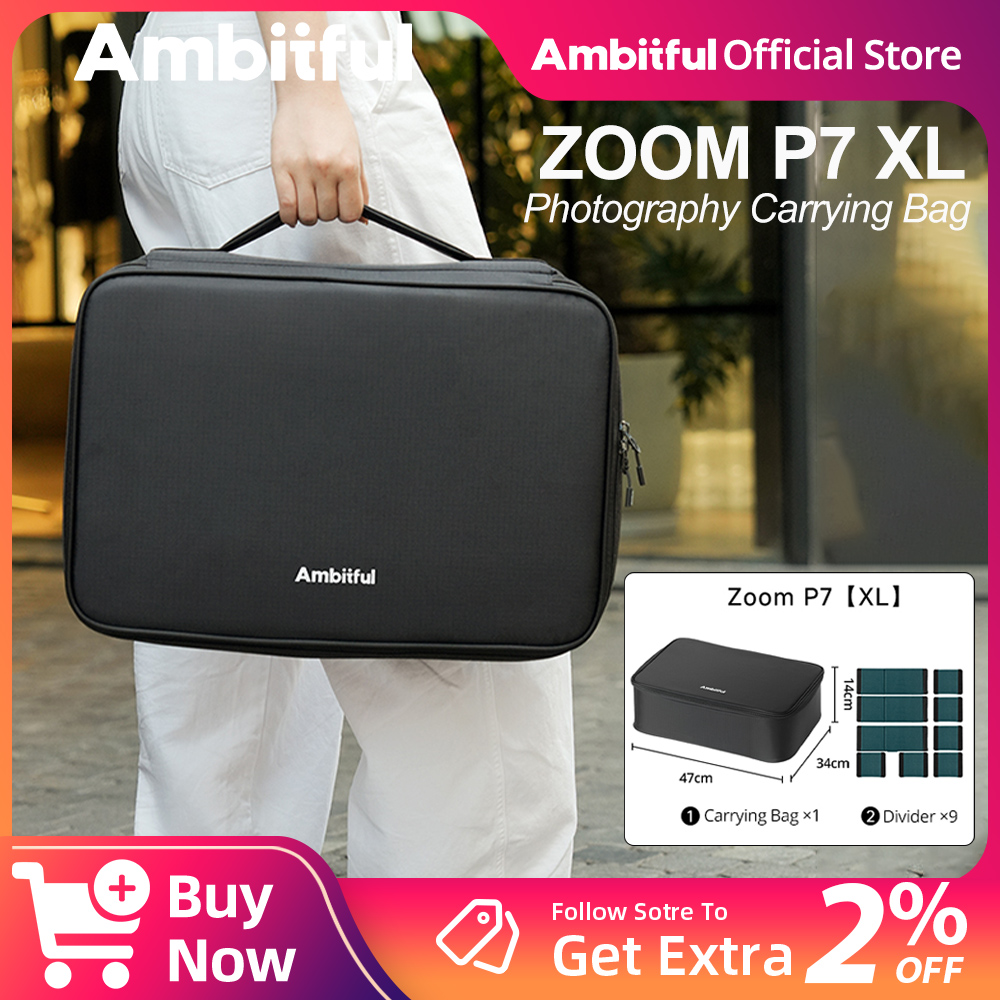 Ambitful ZOOM P7II XL Bolsa de - Drone Gimbal avaliação e preço