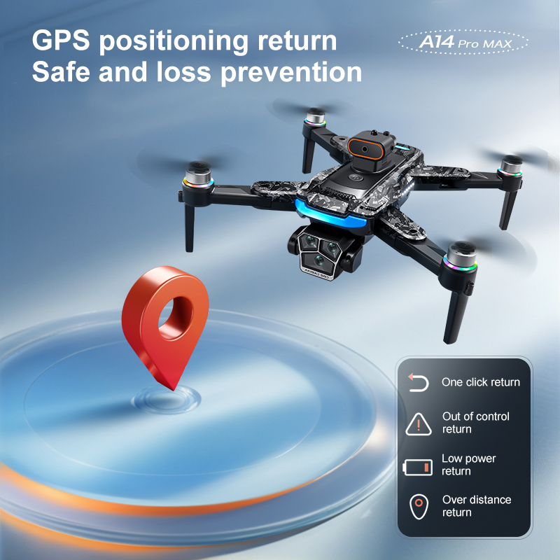 Drone GPS A14 Pro Max 2026 com - Drone Gps Mount avaliação e preço