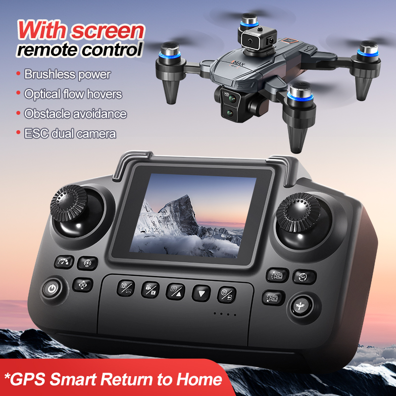 Zangão gps rc com tela 4k prof - Drone Gps Mount avaliação e preço