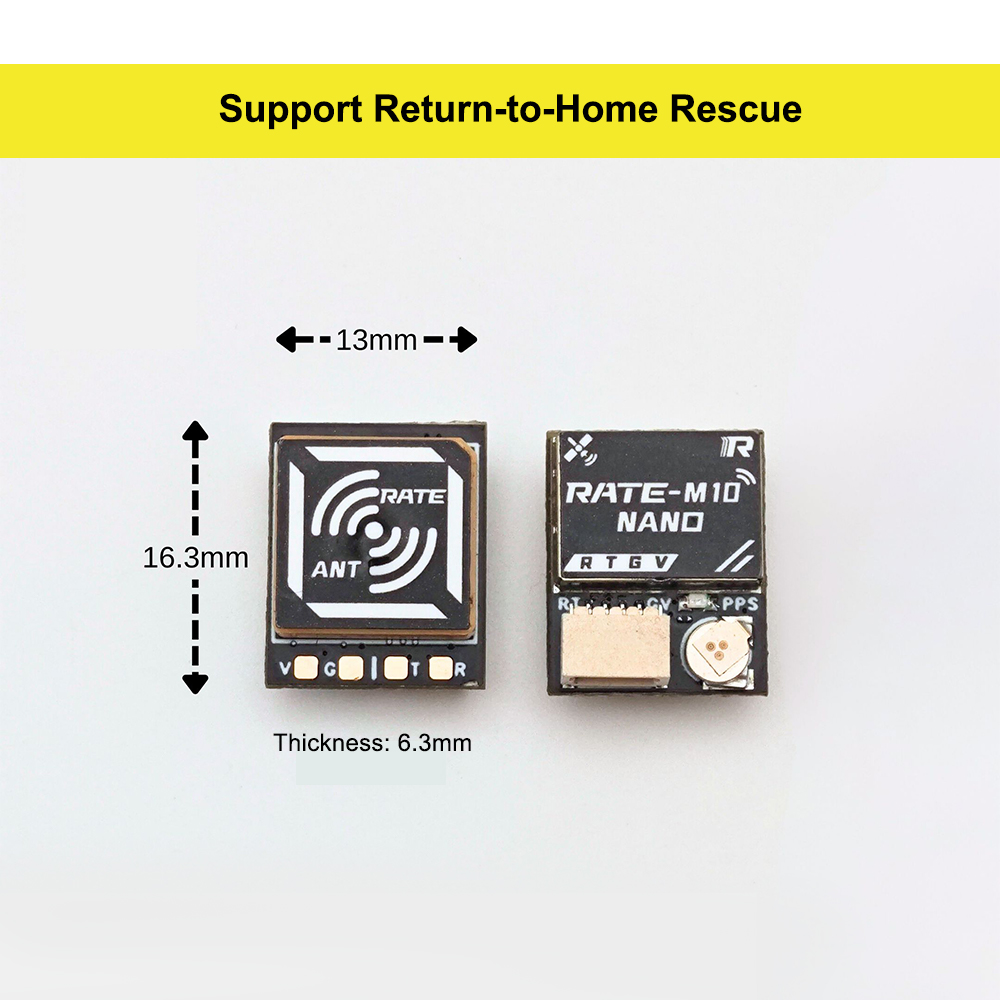 Módulo GPS Nano RATE M10 - GPS - Drone Gps Module avaliação e preço
