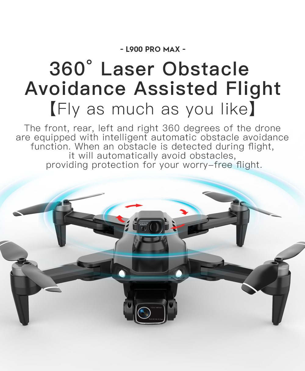 Lyrc l900 pro max laser evitar - Drone Gps Mount avaliação e preço