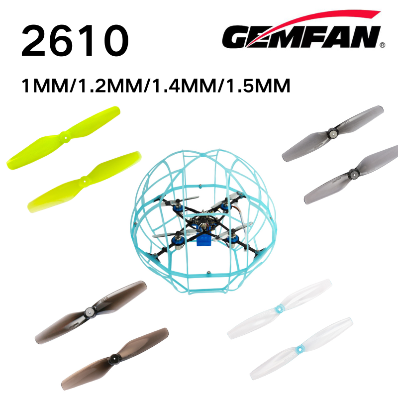 Hélices Gemfan 2610 de 2,6 pol - Drone Esc avaliação e preço