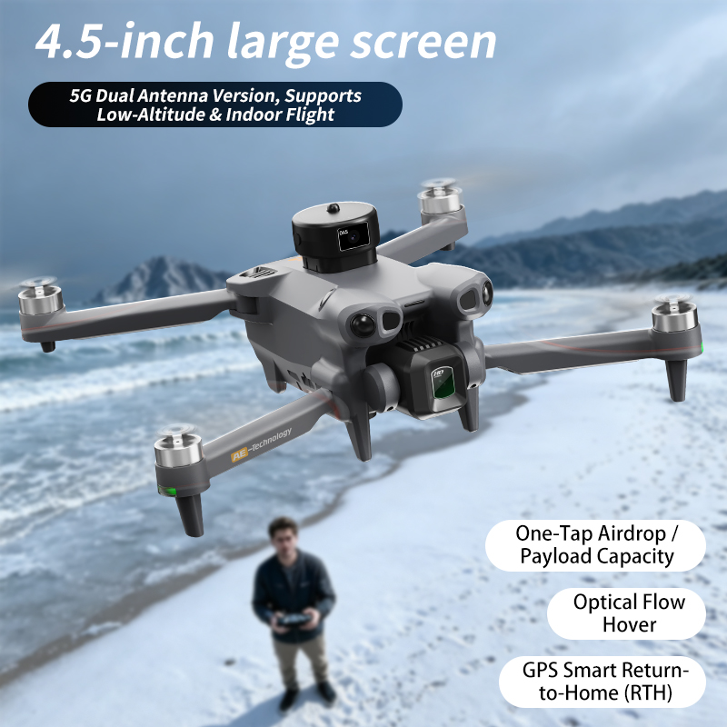 Drone AERC AE51 com GPS WIFI F - Drone Gps Mount avaliação e preço