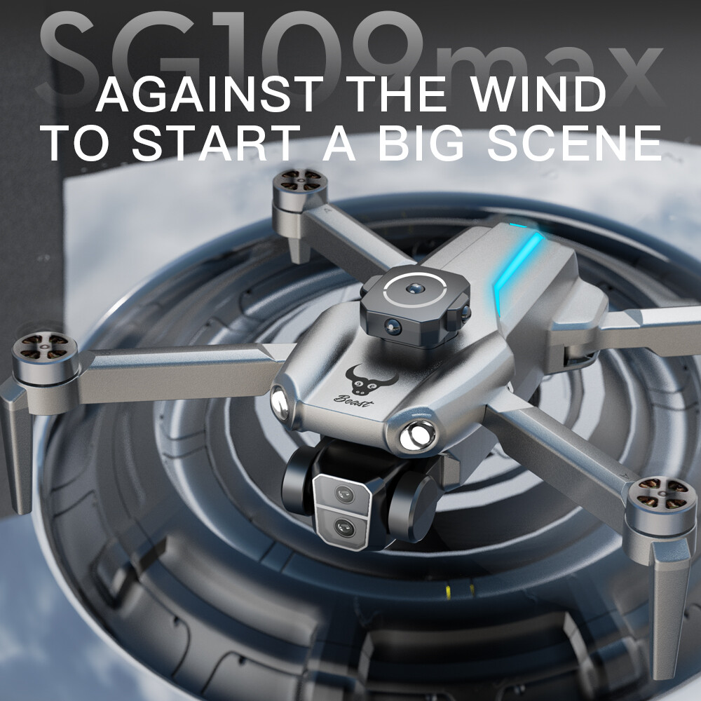 Drone SG109MAX GPS WIFI FPV co - Drone Gps Mount avaliação e preço