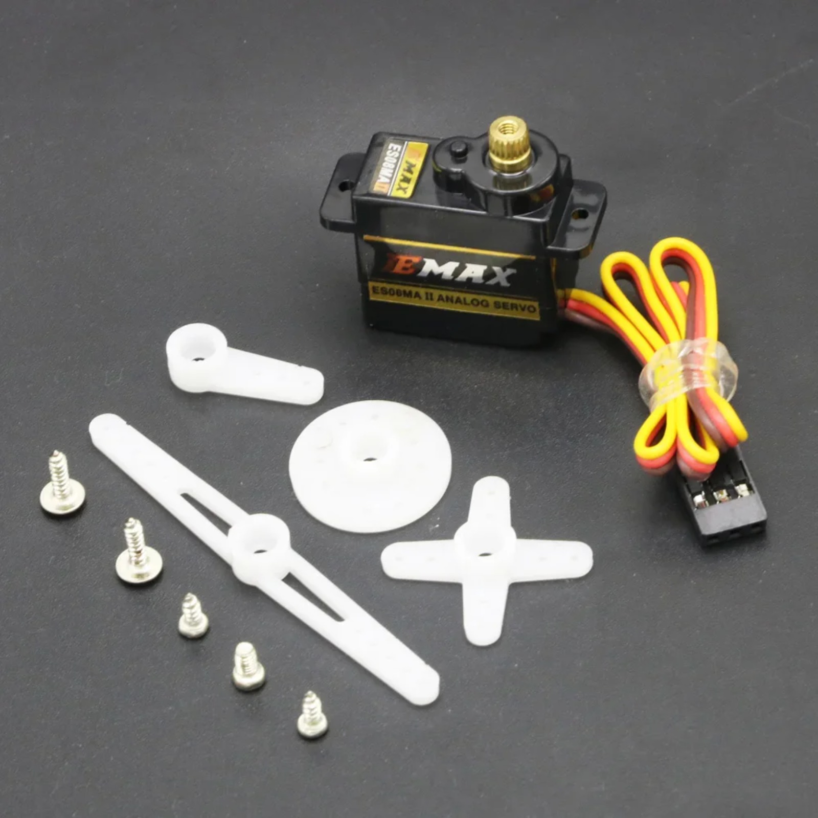 Servo Mini EMAX ES08MA II com  - Drone Esc avaliação e preço