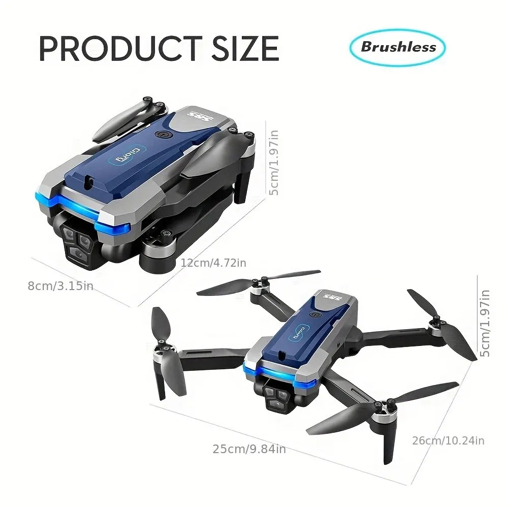 Dobrável RC S8S GPS Drone, 5G  - Drone Gps Mount avaliação e preço